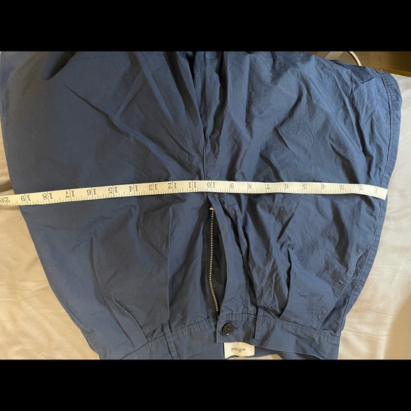 Aritzia wide leg pants in navy - Picture 5 of 6